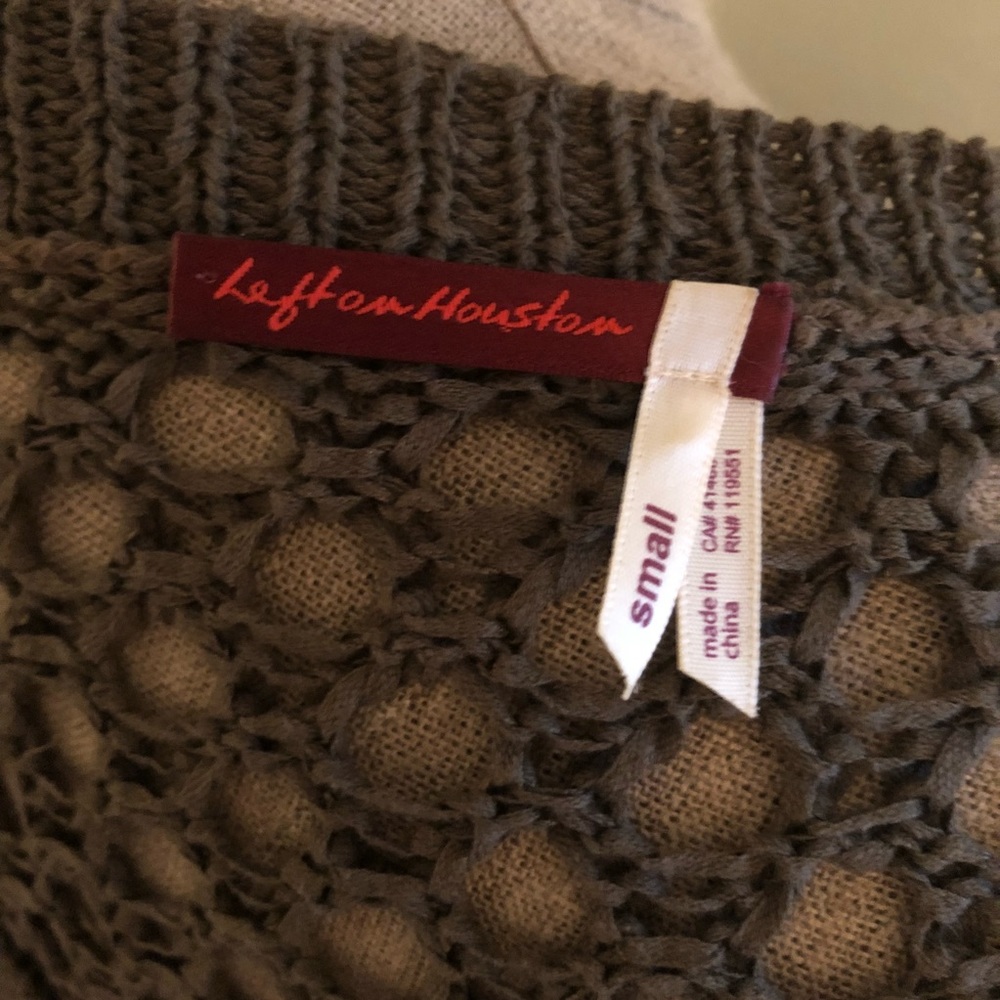 Anthropologie Left on Houston crochet sweater - Picture 7 of 8